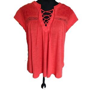 Lucky Brand Women's Size Medium Boho Blouse